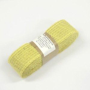 5cm széles juta-zsák szalag JC-19 vaj