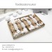 Textil szaloncukor - natúr - 9db/cs