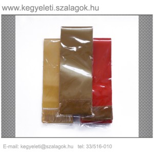 10cm x 220 cm  szatén koszorúszalag, 10db/csomag